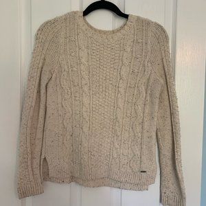 Hollister Cream Sweater Size XS